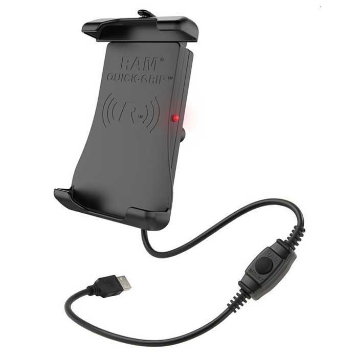 [해외]투라텍 RAM Quick-Grip Wireless Charge 휴대폰 홀더 9141190225 Black