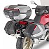 [해외]기비 Moto Guzzi V100 Mandello 1000 2022-2023 V35/V37 Monokey 사이드 케이스 장착 9141003295 Black