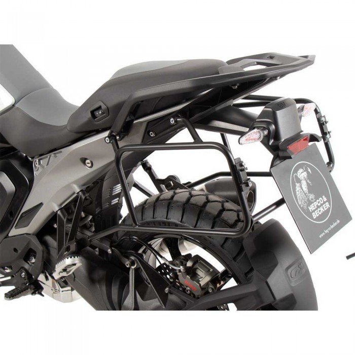 [해외]HEPCO BECKER BMW R 1300 GS Permanent 사이드 케이스 장착 9141176920 Black