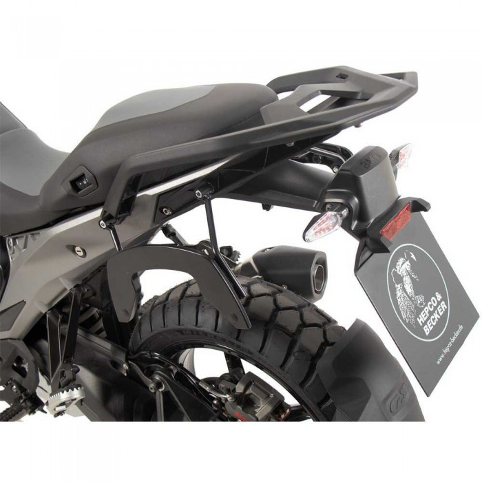 [해외]HEPCO BECKER BMW R 1300 GS 사이드 케이스 장착 9141176922 Black