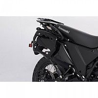 [해외]SW-MOTECH PRO Kawasaki KLR 650 22 사이드 케이스 장착 9141133686 Black