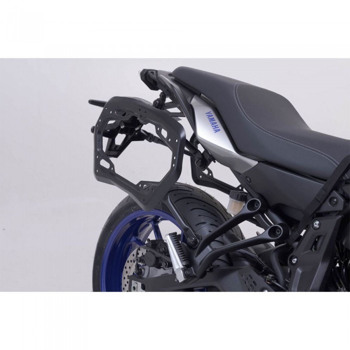 [해외]SW-MOTECH PRO Yamaha MT-07 Tracer 16 사이드 케이스 장착 9141133708 Black