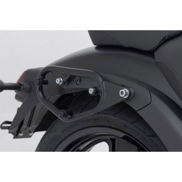 [해외]SW-MOTECH SLC Right Kawasaki Vulcan S 16 사이드 케이스 장착 9141133877 Black