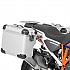 [해외]투라텍 Zega EVO X 45/45L KTM 1290 Super Adventure S/R 사이드 케이스 세트 9141177220 Silver / Black