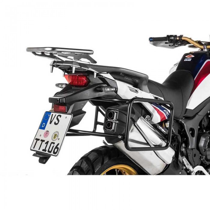 [해외]투라텍 Honda CRF1000L Africa Twin 2015-2017 사이드 케이스 장착 9141190069 Black