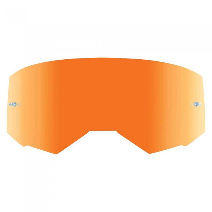 [해외]FLY RACING Single 청소년 교체 렌즈 9139006527 Orange Mirrored / Smoked