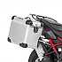 [해외]투라텍 ZEGA EVO X And-S 45/45L Stainless Steel Honda CRF1100L Africa Twin 2021 사이드 케이스 세트 9141190367 Silver / Silver