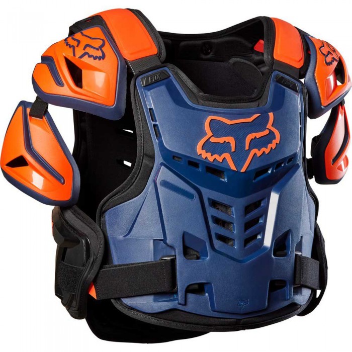 [해외]FOX RACING MX Raptor CE 보호 조끼 9141212510 Navy / Orange