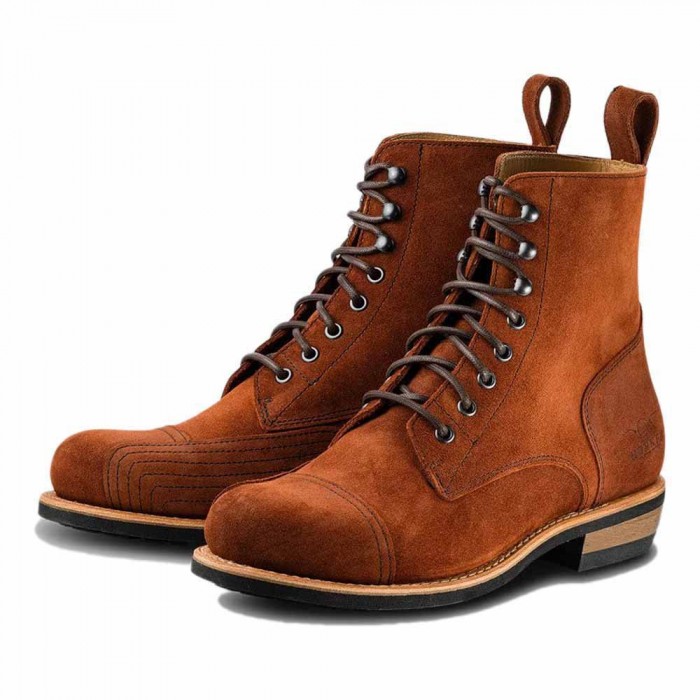 [해외]ROKKER Urban Rebel 오토바이 부츠 9141087246 Red Brown