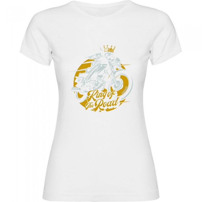 [해외]KRUSKIS King Of The 로드 반팔 티셔츠 9141048135 White