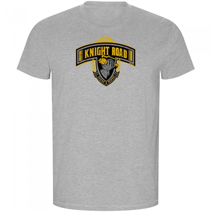 [해외]KRUSKIS Knight Road ECO 반팔 티셔츠 9141048173 Heather Grey