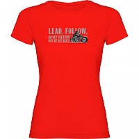 [해외]KRUSKIS Lead Follow 반팔 티셔츠 9141048218 Red