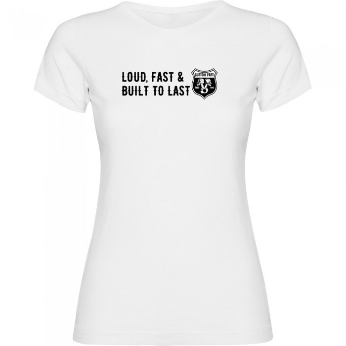 [해외]KRUSKIS Loud Fast 반팔 티셔츠 9141048308 White