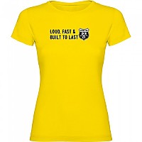[해외]KRUSKIS Loud Fast 반팔 티셔츠 9141048310 Yellow