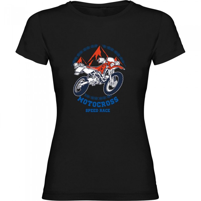 [해외]KRUSKIS Speed Race 반팔 티셔츠 9141048526 Black