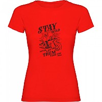 [해외]KRUSKIS Stay Wild 반팔 티셔츠 9141155894 Red