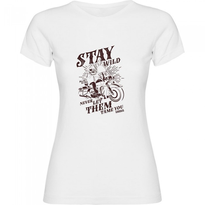 [해외]KRUSKIS Stay Wild 반팔 티셔츠 9141155898 White