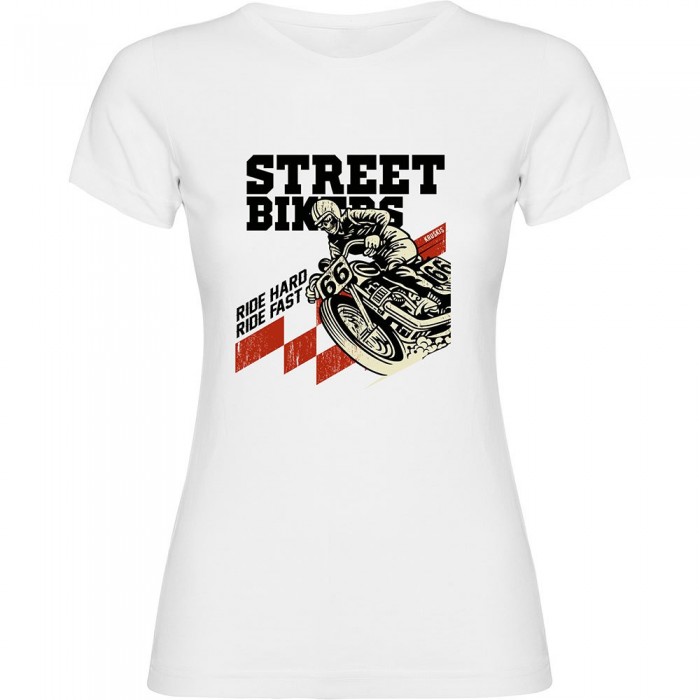 [해외]KRUSKIS Street Bikers 반팔 티셔츠 9141155927 White