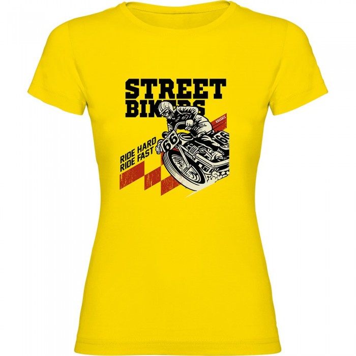 [해외]KRUSKIS Street Bikers 반팔 티셔츠 9141155929 Yellow