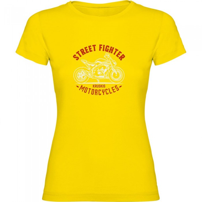 [해외]KRUSKIS Street Fighter 반팔 티셔츠 9141155957 Yellow
