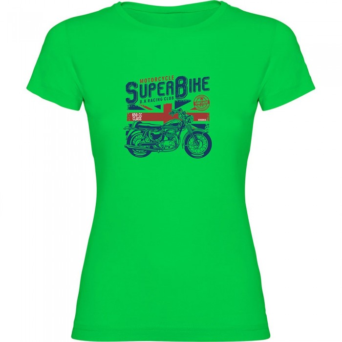 [해외]KRUSKIS Super Bike 반팔 티셔츠 9141155978 Light Green