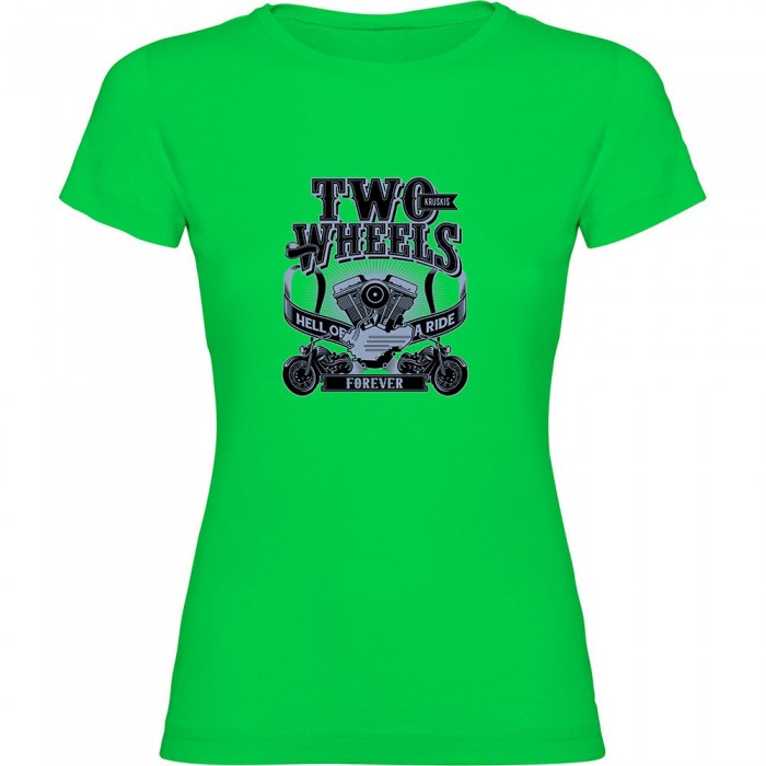[해외]KRUSKIS Two Wheels 반팔 티셔츠 9141156007 Light Green