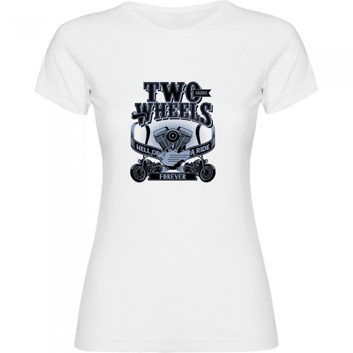 [해외]KRUSKIS Two Wheels 반팔 티셔츠 9141156013 White