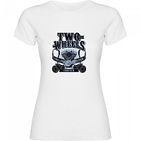 [해외]KRUSKIS Two Wheels 반팔 티셔츠 9141156013 White