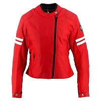 [해외]HELSTONS KS 50 Air 가죽 자켓 9140941563 Red / White