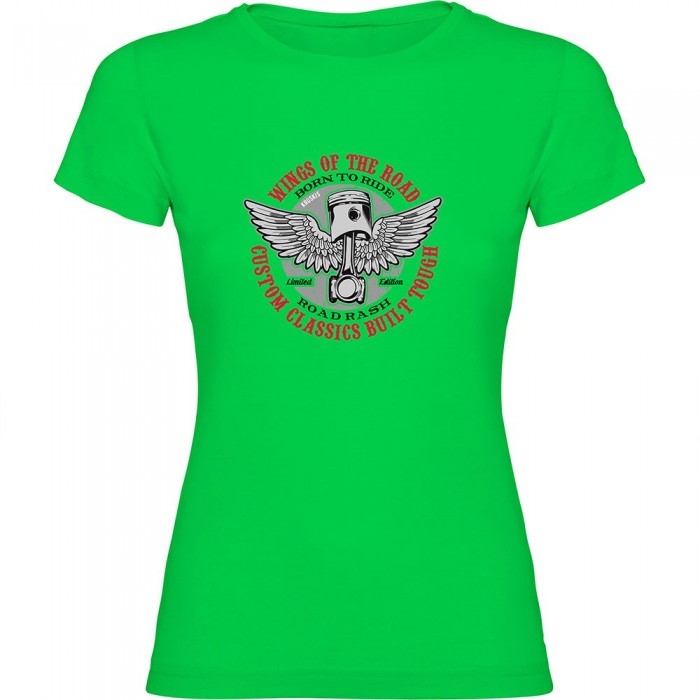 [해외]KRUSKIS Wings Of 로드 반팔 티셔츠 9141156065 Light Green