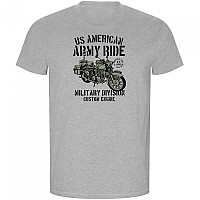 [해외]KRUSKIS Army Ride 반팔 티셔츠 9141215708 Heather Grey