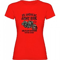 [해외]KRUSKIS Army Ride 반팔 티셔츠 9141215711 Red