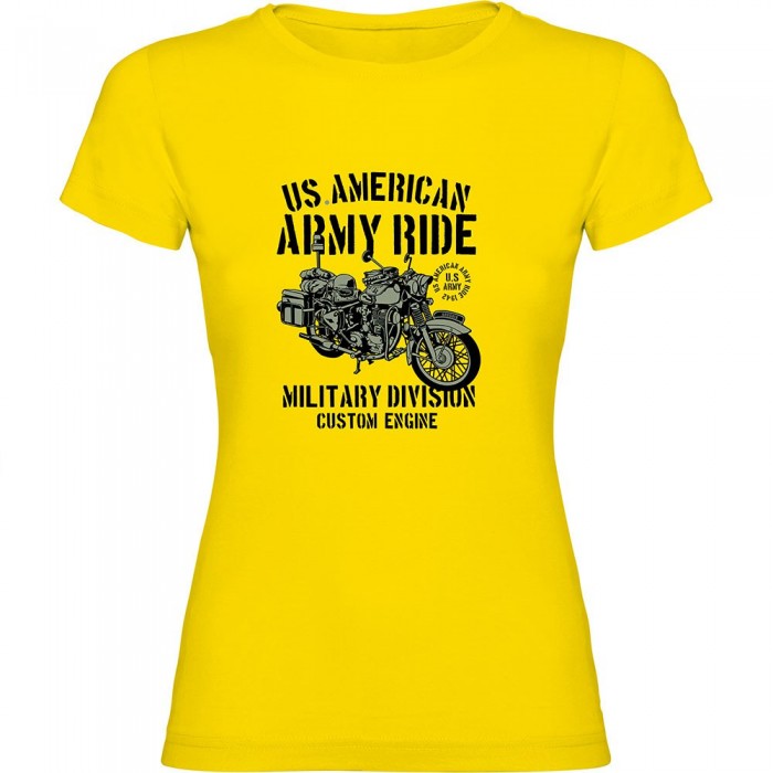 [해외]KRUSKIS Army Ride 반팔 티셔츠 9141215717 Yellow