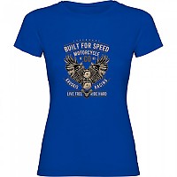 [해외]KRUSKIS Live Free 반팔 티셔츠 9141215903 Royal Blue