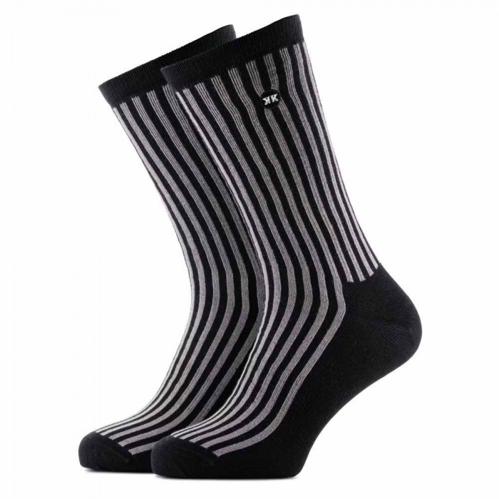 [해외]ROKKER Long Stripes 양말 9141087213 Grey / Black