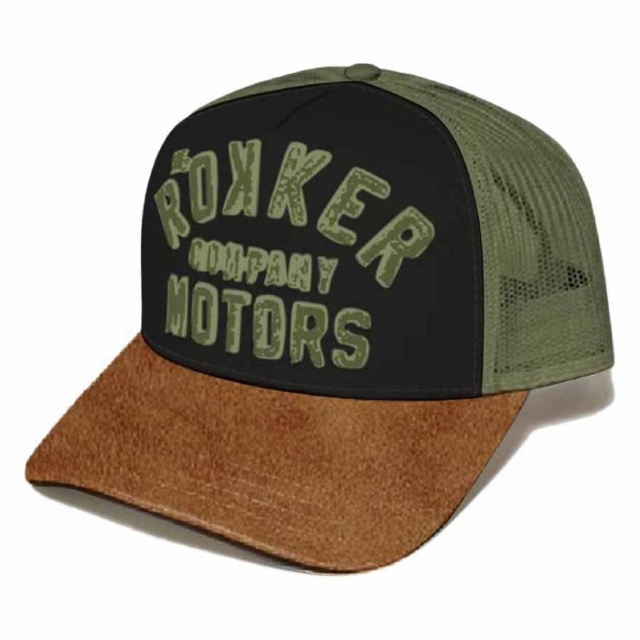 [해외]ROKKER Motors 모자 9141087220 Brown / Green / White