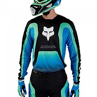 [해외]FOX RACING MX 180 Ballast 긴팔 티셔츠 9141212307 Black / Blue