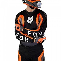 [해외]FOX RACING MX 180 Ballast 긴팔 티셔츠 9141212308 Black / Grey