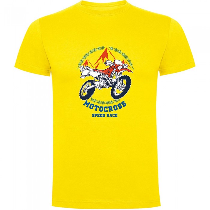 [해외]KRUSKIS Speed Race 반팔 티셔츠 9141048543 Yellow