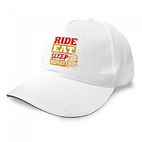 [해외]KRUSKIS Ride Eat Sleep Repeat 캡 9141155676 White