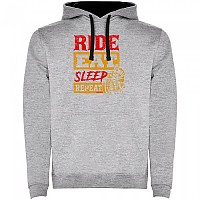 [해외]KRUSKIS Ride Eat Sleep Repeat Two Colour 후드티 9141155699 Heather Grey / Black