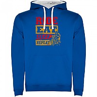 [해외]KRUSKIS Ride Eat Sleep Repeat Two Colour 후드티 9141155700 Royal Blue / White