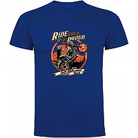 [해외]KRUSKIS Ride Loud 반팔 티셔츠 9141155750 Royal Blue