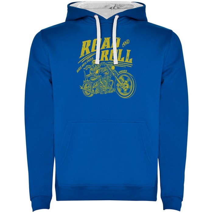 [해외]KRUSKIS Road Roll Two Colour 후드티 9141155816 Royal Blue / White