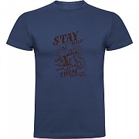 [해외]KRUSKIS Stay Wild 반팔 티셔츠 9141155888 Denim Blue