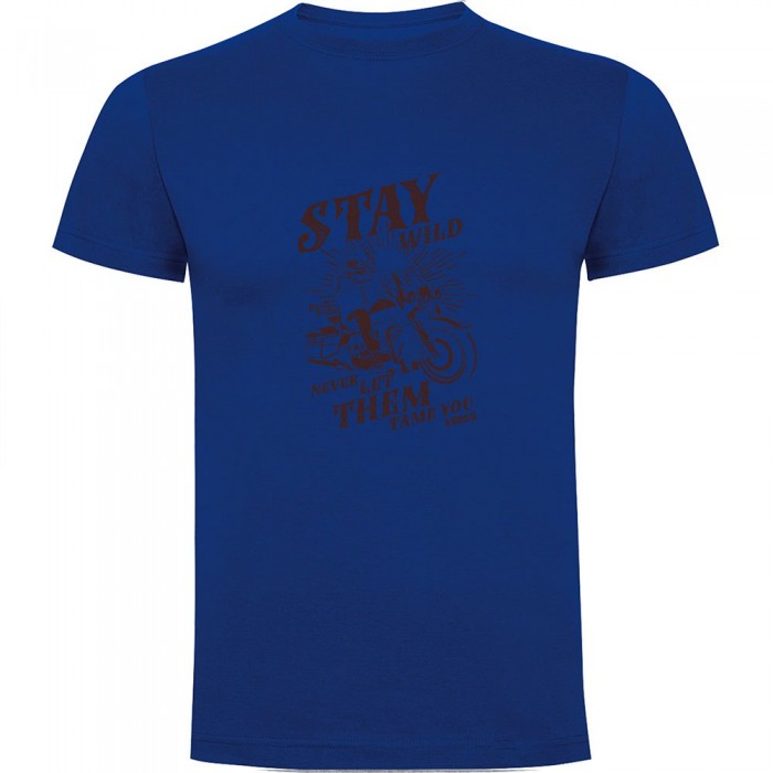 [해외]KRUSKIS Stay Wild 반팔 티셔츠 9141155895 Royal Blue