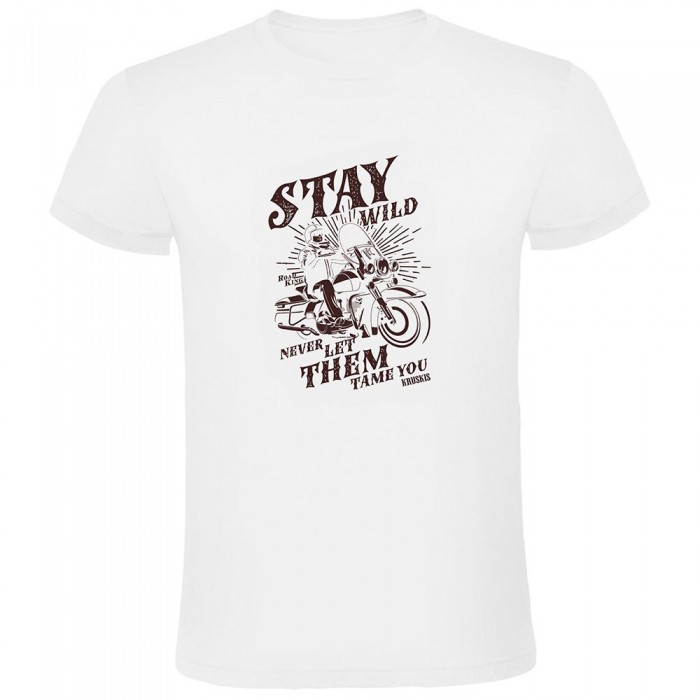 [해외]KRUSKIS Stay Wild 반팔 티셔츠 9141155897 White