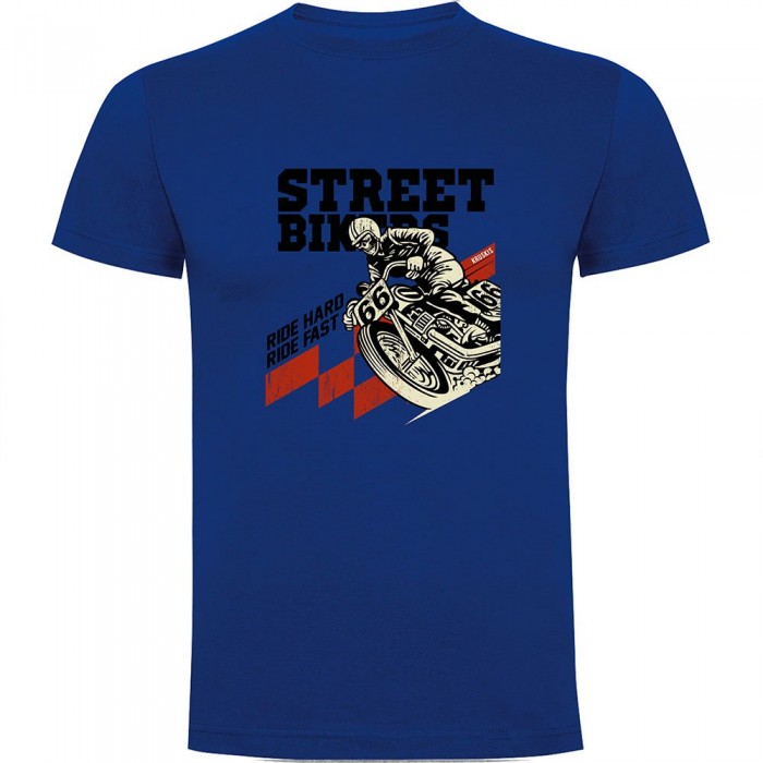 [해외]KRUSKIS Street Bikers 반팔 티셔츠 9141155924 Royal Blue