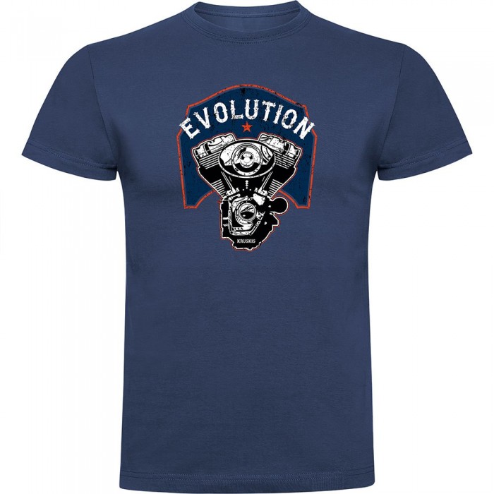 [해외]KRUSKIS Evolution Engine 반팔 티셔츠 9141047951 Denim Blue