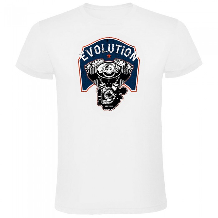 [해외]KRUSKIS Evolution Engine 반팔 티셔츠 9141047960 White